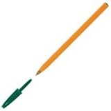 BIC Orange Original Fine Ballpoint Pens 0.8 mm Green Box of 20 view 4