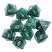 MonkeyJack 10pcs 8 Sided Dice D8 Polyhedral Dice for Dungeons and Dragons Green