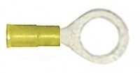 3M Scotchlok Vinyl Insulated Ring Tongue Terminal 1/2" Inside Diameter 12-10 Gauge (Yellow)