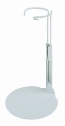 White Doll Stand for 6" to 7" Dolls
