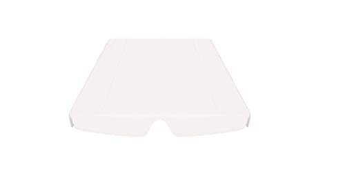 Ersatzdach für Gartenschaukel Weiß 226x186 cm 270 g/m² Gartenbauten Pavillon-Rahmen Dächer für Pavillions – Bild 6