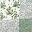 Collections Etc Hadley Floral Patchwork Quilted Pillow Sham, Sage, Sham