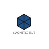 Caran d'Ache Chromatic Ink Cartridge, Magnetic Blue, Pack of 6 (8021.149)