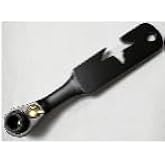 ASA ASAtools Mini Ratchet Screwdriver, 72-Tooth Precision 1/4" Hex Bit | Low Profile Flat Head, Magnetic Ratcheting Handle, Forward Reverse, Compact Stubby Driver, For Tight Spaces