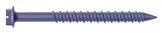 Pro-Twist 3/16" x 2-1/4" Concrete Screw Anchor, 1/4" Hex Washer Head, 100 Count Bo