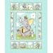 Susybee~Knightley Elephant Panel 35 x 44 Childrens Cotton Fabric