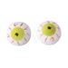 Halloween Scary Eyeballs Sugar Decorations Cookie Cupcake Cake 12 Count