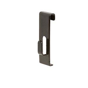 Gridwall Utility Hook for Grid Panel Display - Picture Notch - Box of 25 Pieces - Black
