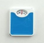 Dollhouse Miniature 1:12 Scale Blue Bathroom Scale #G7211