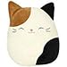 Squishmallow Cameron The Cat Pillow Stuffed Animal, Tricolor, 16