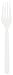 AmazonBasics Compostable Plastic Forks - 500-Pack primary