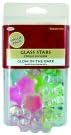 Diamond Tech 1 in. Glass Glow-In-The-Dark Star Mosaic Tile44; 12 Oz.