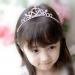Wedding Headband Crown Aftermarket Wedding Party Children Flower Girl Heart-Shape Crown Headband Tiara w / Clear Rhinestone By OOOUSE