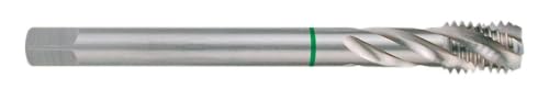 Macho de roscar HSS-Co 5 DIN 374 tipo C, rectificado, para corte preciso y roscado en metales duros.