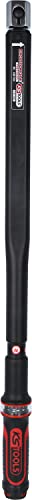 KS Tools Einsteck Drehmomentschluessel 14x18 mm ERGOTORQUEprecision 516.1682 I 80-420 Nm I Mit Doppelskala in Nm und lbf•ft I Praezisions Schraubenschluessel