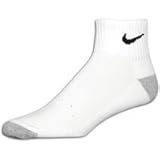 Nike Men's Quarter Cut Moisture Management Socks 3 pack