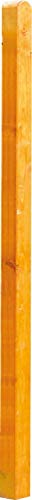 Gartenzaun "Sunline-Serie" I Lamellenzaun, Sichtschutzzaun aus Fichte I druckimprägniertes Holz I Standard 180 x 180 cm I 1 Element I Zum Aufschrauben – Bild 6