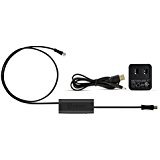 ANTOP AT-601B Smartpass Amplifier with High Gain & Low Noise & 4G LTE Filter for Any Non-Amplified Antenna to Boost The Over-The-Air TV Signal (5' USB Cable, 3' and 0.3' Coaxial Cables), Black