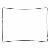 Digitizer Frame for Apple iPad 2 (Black)