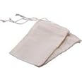 Cotton Muslin RE-USEABLE TEA BAGS - 3 pack - for Premium Loose Leaf Tea