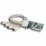 Quatech QSCLP-100 4 Port, RS-232, DB9, Low