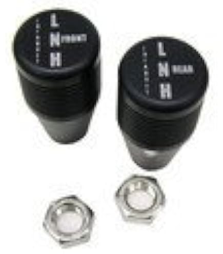 NP205 Twin-Stick Cable Shifter – Flush Mount, Stainless Steel