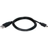 QVS USB Cable, 6', Black (CC2215M-06)