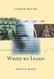Write to Learn, Murray, Donald Morison, 0155065122