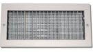 Shoemaker 951-18X8 18"x8" Adjustable Wall Diffuser - White