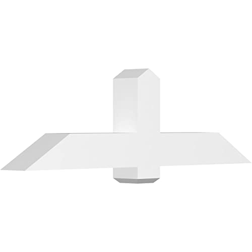 Ekena Millwork GBP060X18X0606EUG00 Eugene Architectural Grade PVC Gable Bracket…