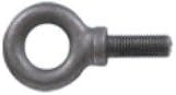 5/16-Inch Machinery Lifting Eye Bolt - 1-1/8 Inch Shank Length (5/16-18 UNC Thread) - Forged Steel