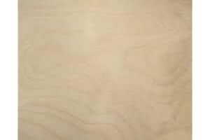 WOODEVER 1/4 (6mm) x 12" x 20" Premium Baltic Birch Plywood- B/BB Grade- by Wood-Ever (12 Pack)