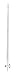 American Educational Borosilicate Glass 50mL Burette, with PTFE Stopcock