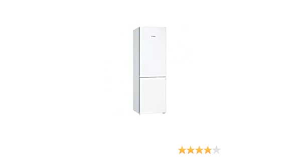 Bosch Serie | 4 KGN36VWEA - Frigorífico combi, Libre Instalación, 186x60 cm, Color Blanco