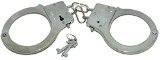 Police Toy Metal Handcuffs with Keys - 1 Pc