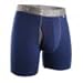2UNDR Men's Swing Shift Boxer Briefs (Navy/Grey, Large)