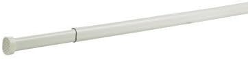 Levolor Oval Spring Tension Rod 28" - 48" White