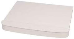 Bi-Fold S.S. Stovetop Cover-W/Side Wind Guard,2-Burn Drop-In