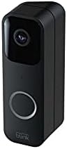 Blink Video Doorbell Corner Mount Black - Angles Left Right View view 4