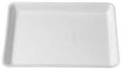 NPG Gnp 9LWH Supermarket Tray - Foam44; White