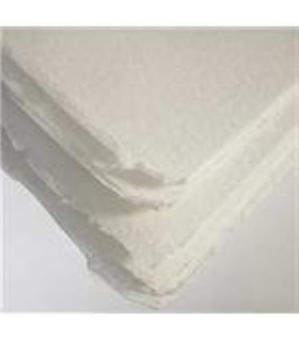 Stonehenge 100% Cotton Medium Weight Roll - Cream, 50\" X 10 Yards, 250gsm, Acid-Free For Drawing & Printmaking