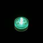 Submersible LED Decor Tea Light * Wedding or Events * (Pack of 10) - Teal