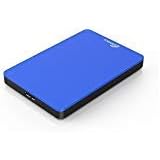Sonnics 500GB Blue External Pocket Hard Drive USB 3.0 Compatible with Windows PC, Mac, Xbox ONE and PS4