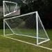 QUICKPLAY Q-Fold Soccer Goal | 30-Second Folding Design for Easy Setup | Portable & Weatherproof uPVC Soccer Goal for Backyard | Durable Post for Adults & Kids