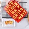 ☀ Dergo ☀ Cake moulds,1PCS 26 Letter Silicone Chocolate Cake Mold Mould Crafts Cookie Candy Ice