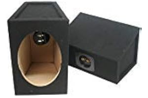 American Sound Connection Car Audio Custom 6" X 9" Sealed Hi Quality Pair Speaker Enclosure Unloaded Box