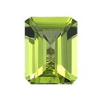 1.03-1.20 Ct of 7x5 mm AAA Emerald Peridot ( 1 pc ) Loose Gemstone - Thumbnail 2