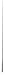 Weaver Leather Livestock Durable Tip Firm Pig Whip with Chrome Tip Handle
