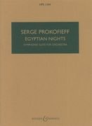 Symphonic Suite: from "Egyptian Nights". HPS 1344. op. 61. orchestra. Partition d'étude.