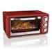 Hamilton Beach 6 Slice Toaster Convection/Broiler Oven | Red Model# 31514